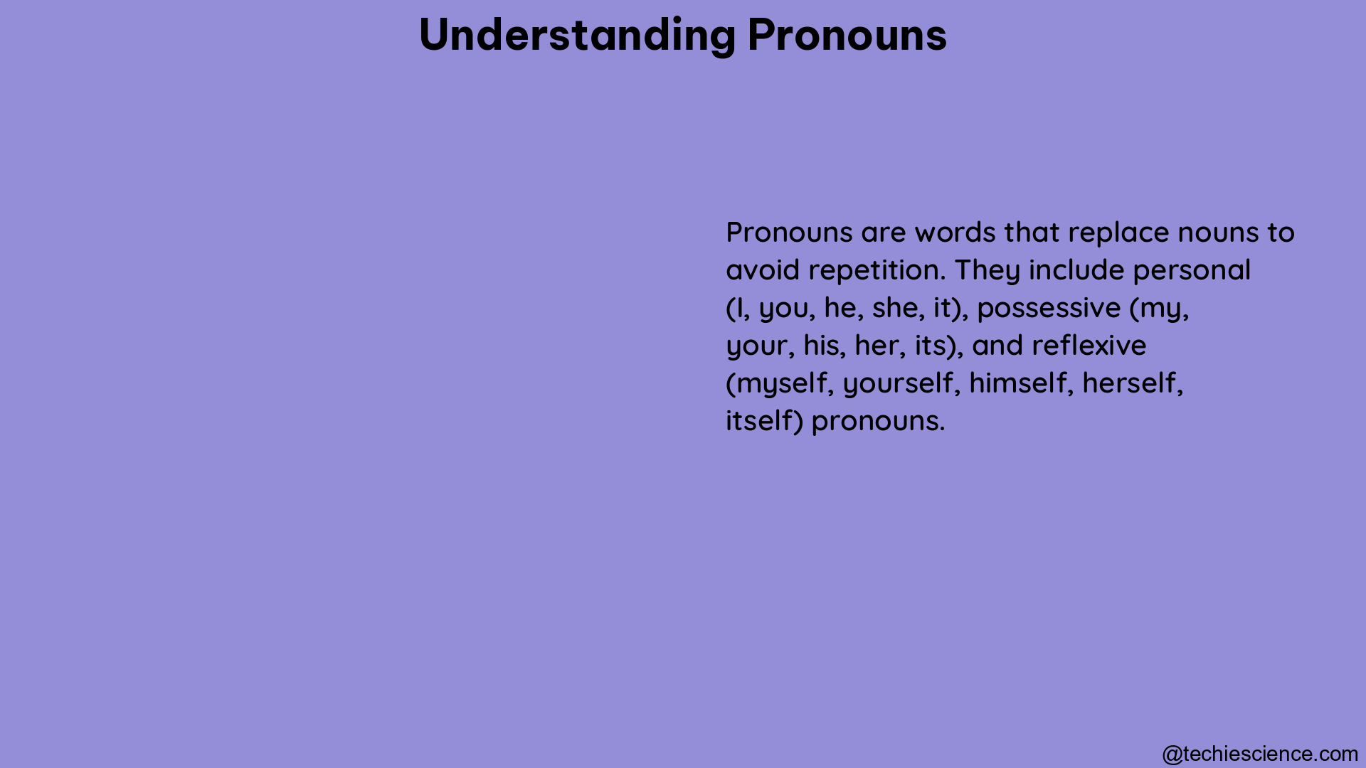 understanding pronouns 1