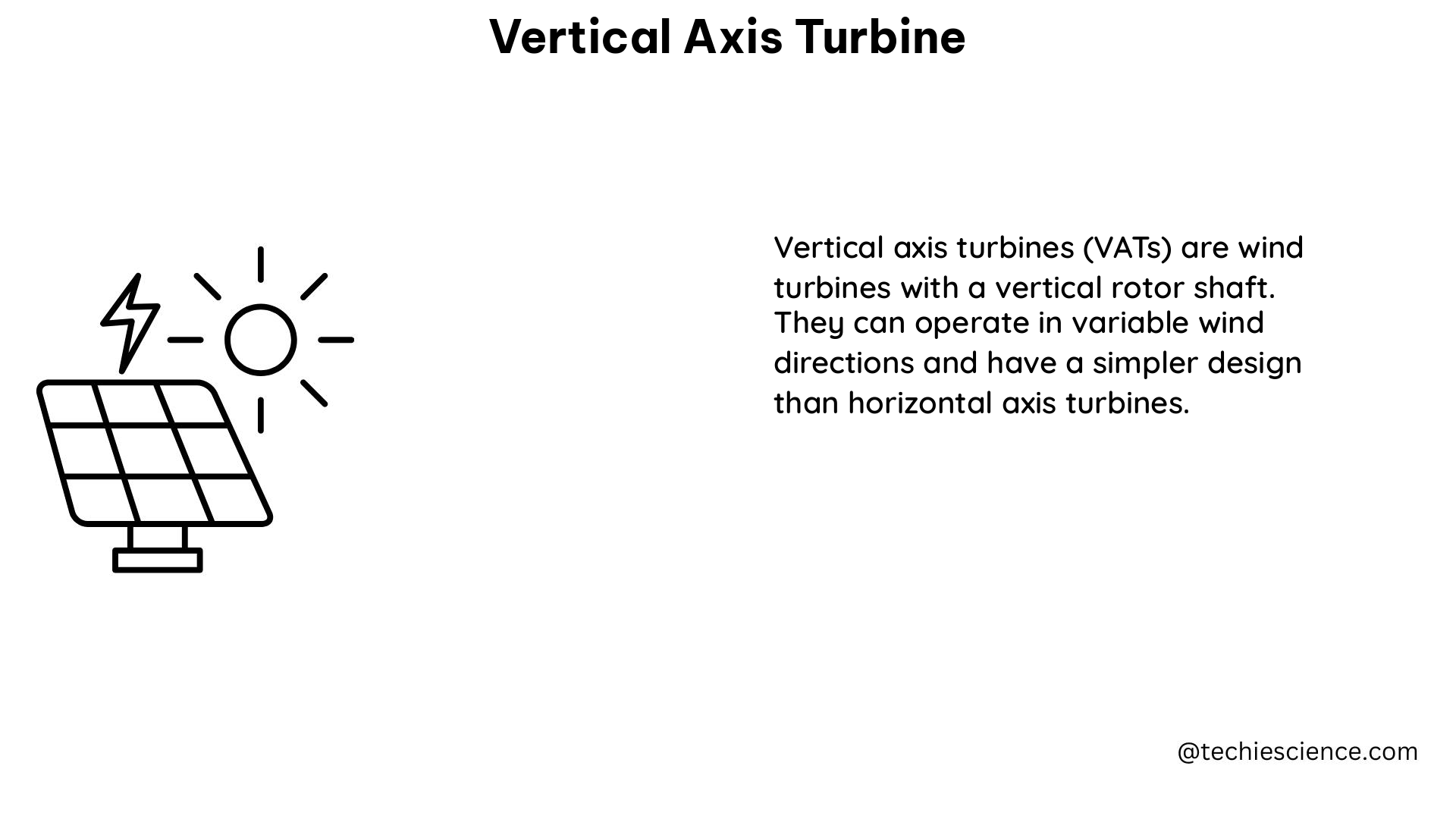 vertical axis turbine