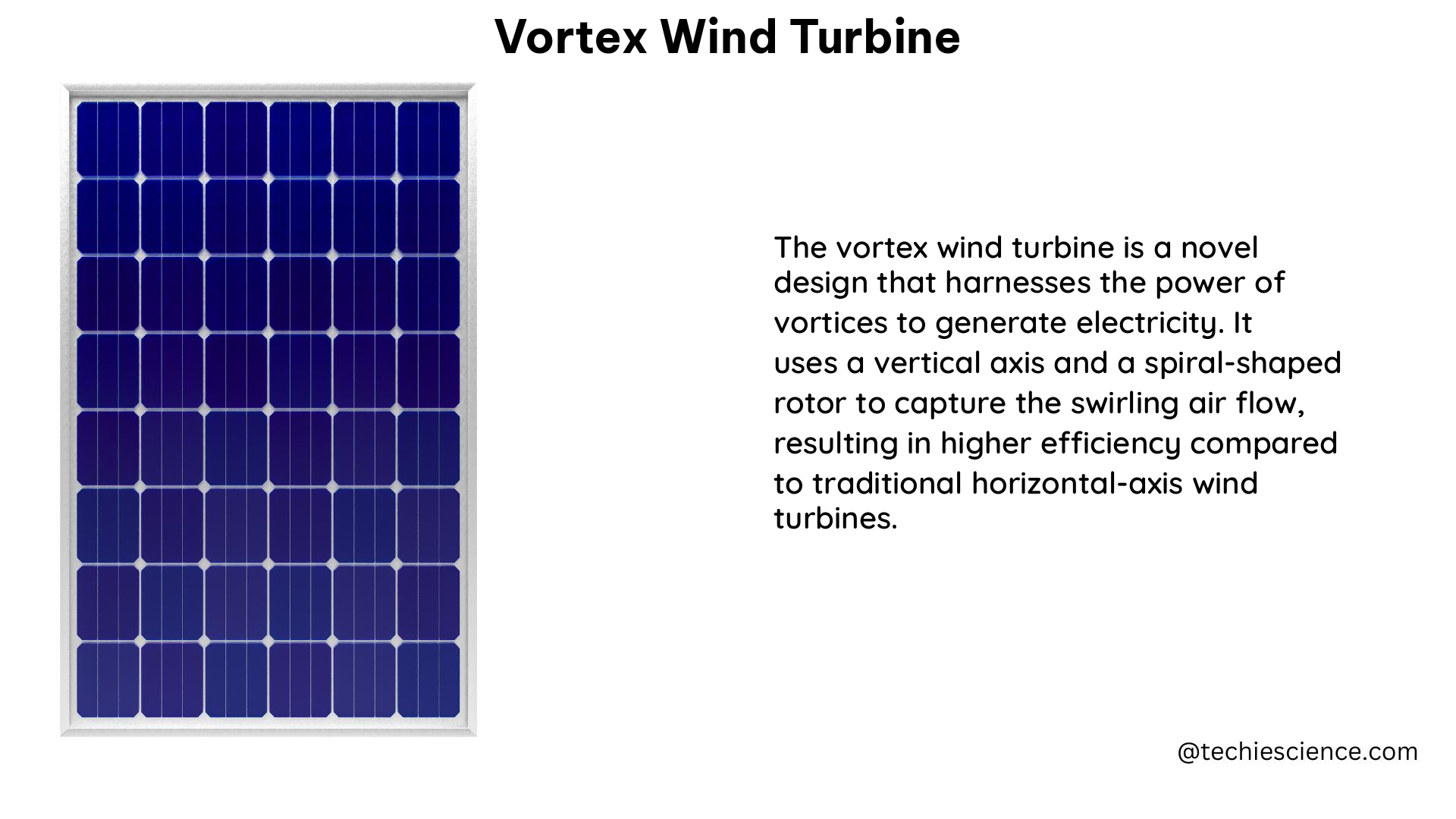 vortex wind turbine