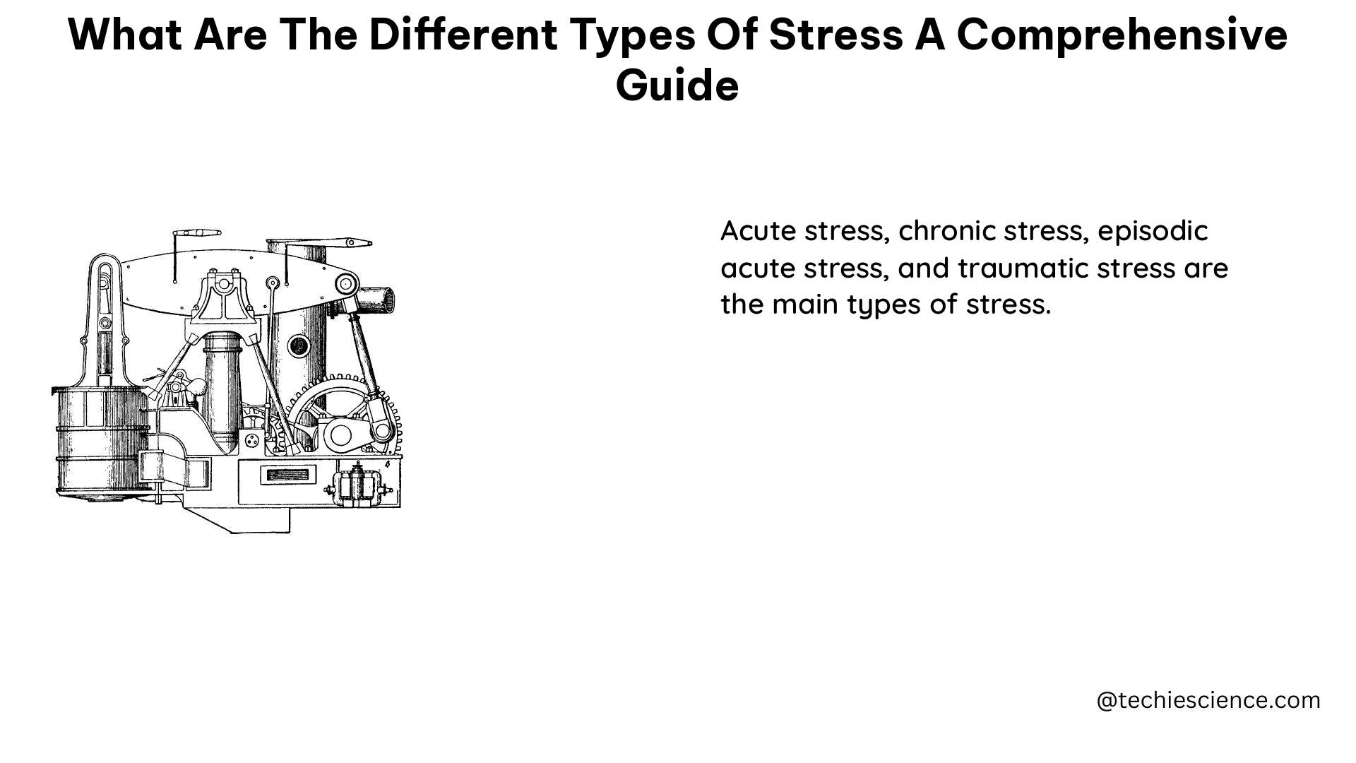 what are the different types of stress a comprehensive guide