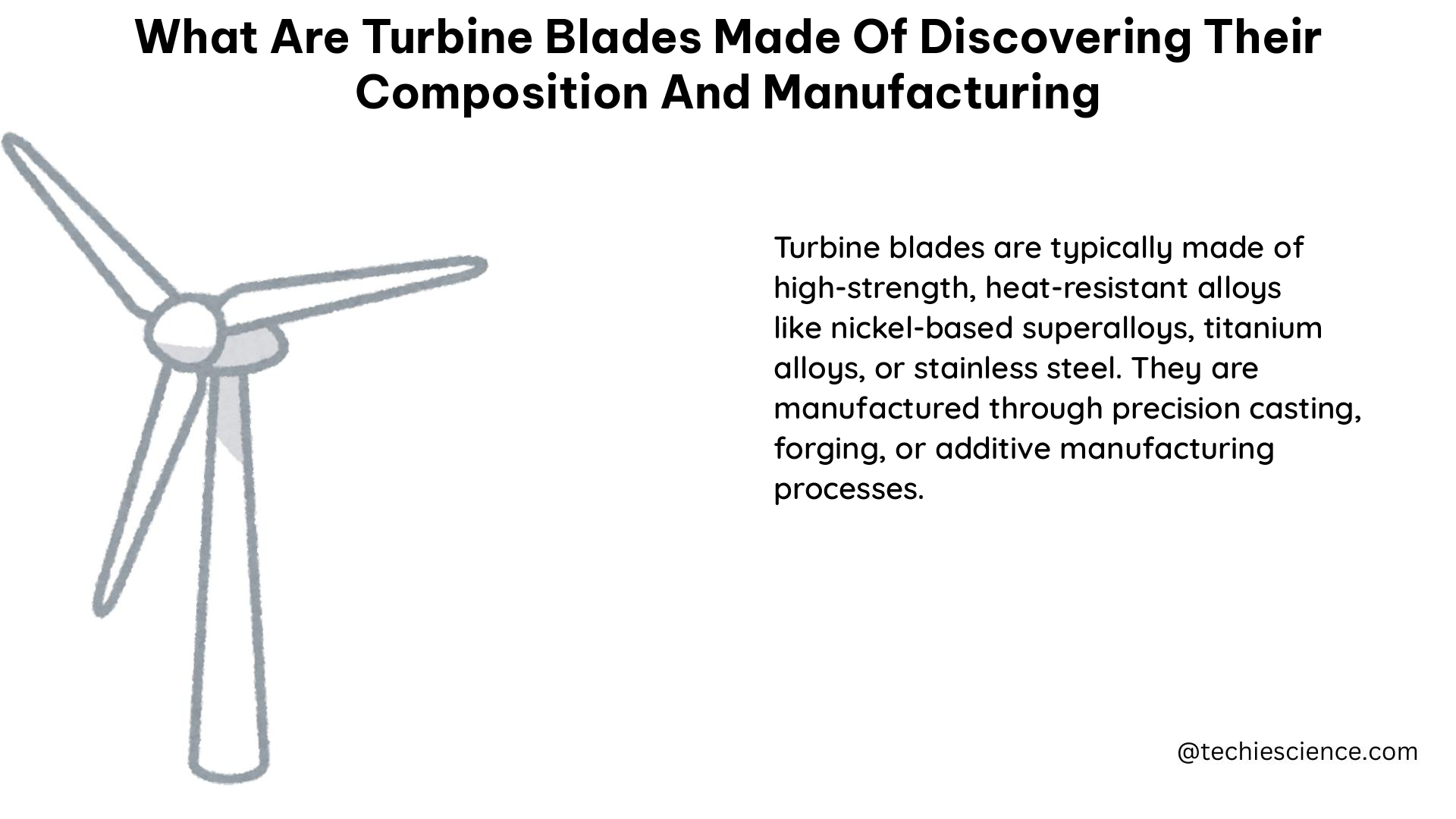 what are turbine blades made of discovering their composition and manufacturing