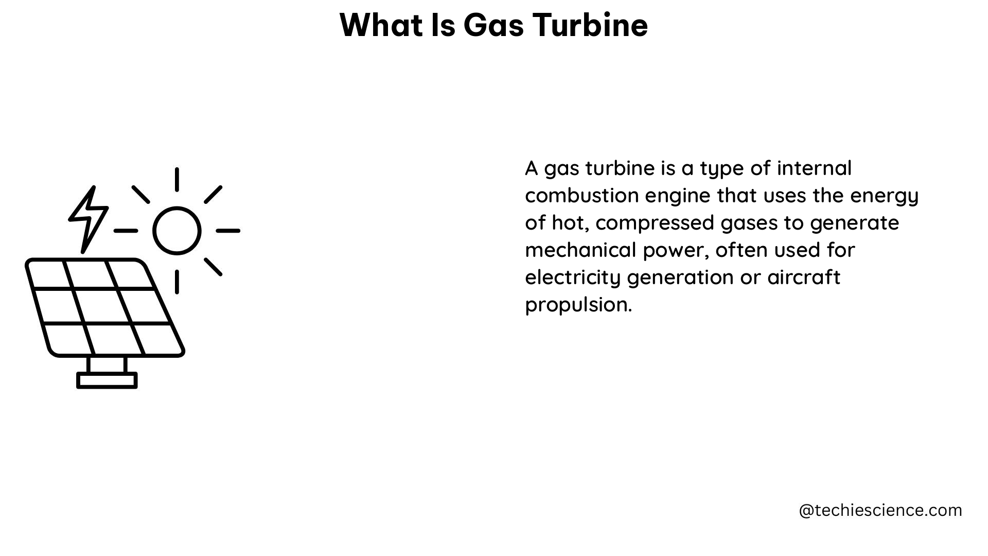 what is gas turbine