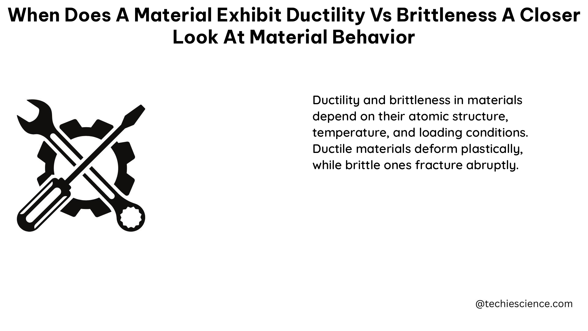 when does a material exhibit ductility vs brittleness a closer look at material behavior