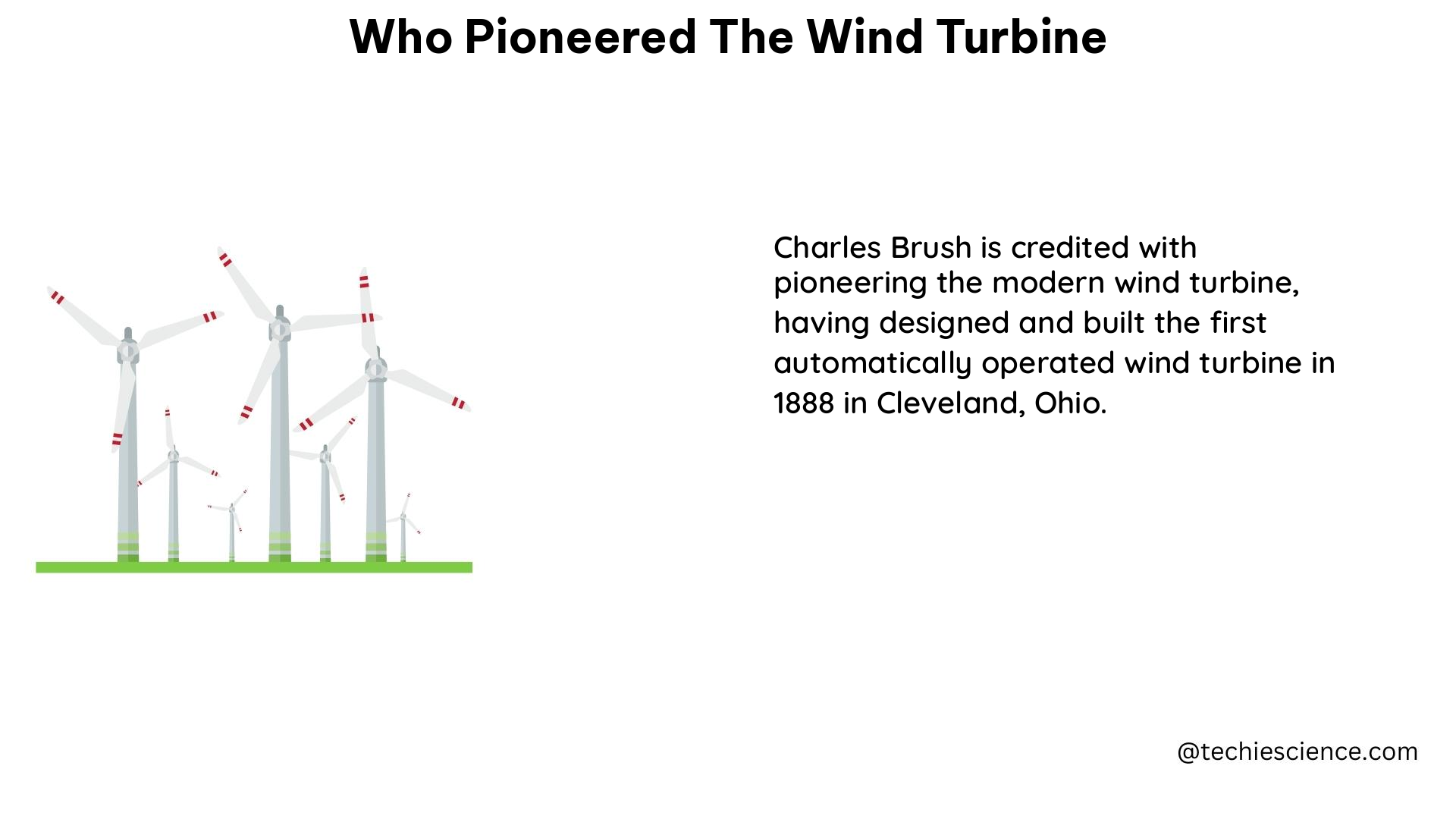 who pioneered the wind turbine