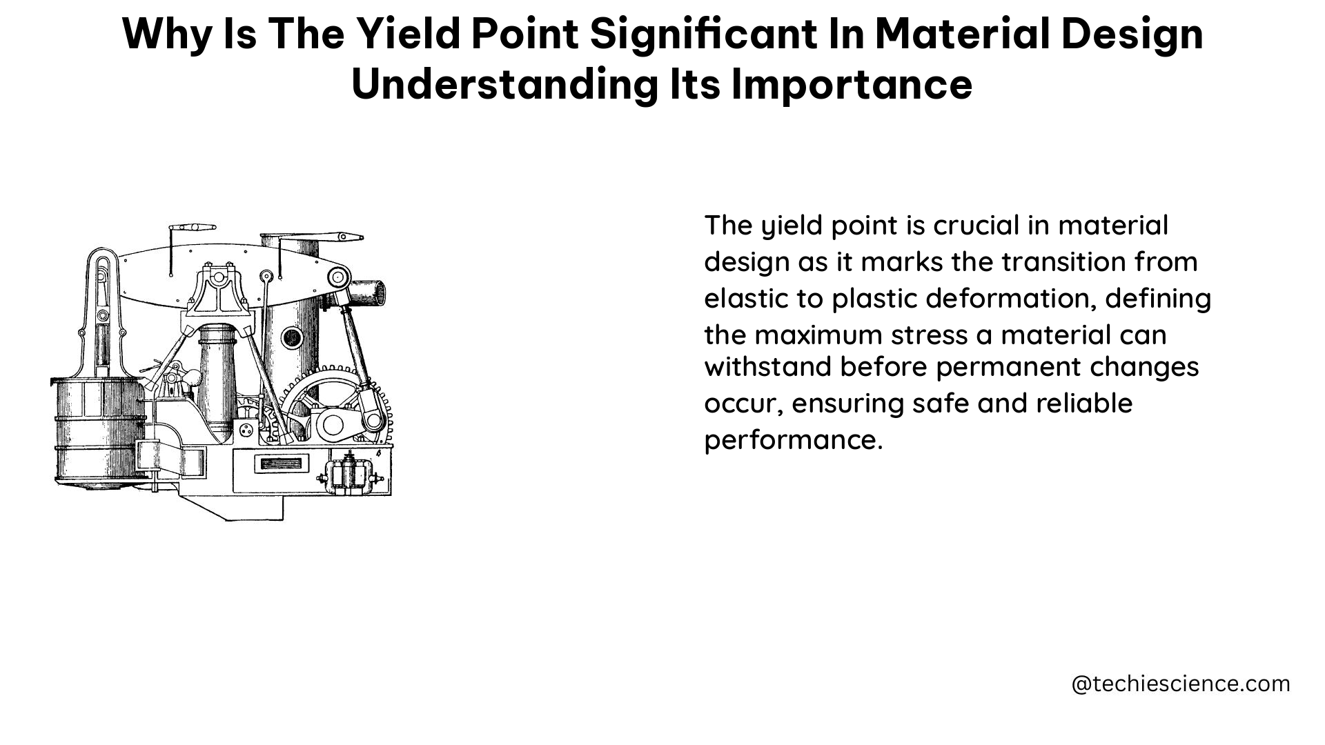 why is the yield point significant in material design understanding its importance