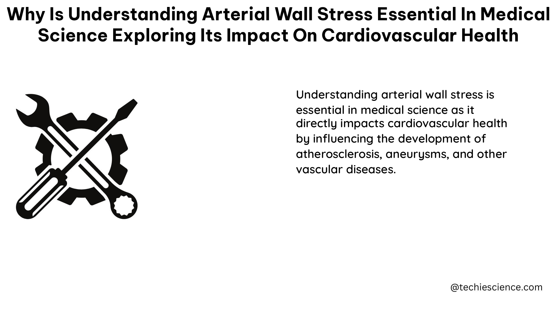 why is understanding arterial wall stress essential in medical science exploring its impact on cardiovascular health