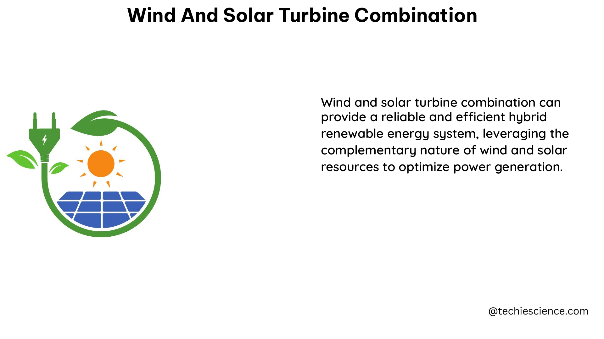 wind and solar turbine combination