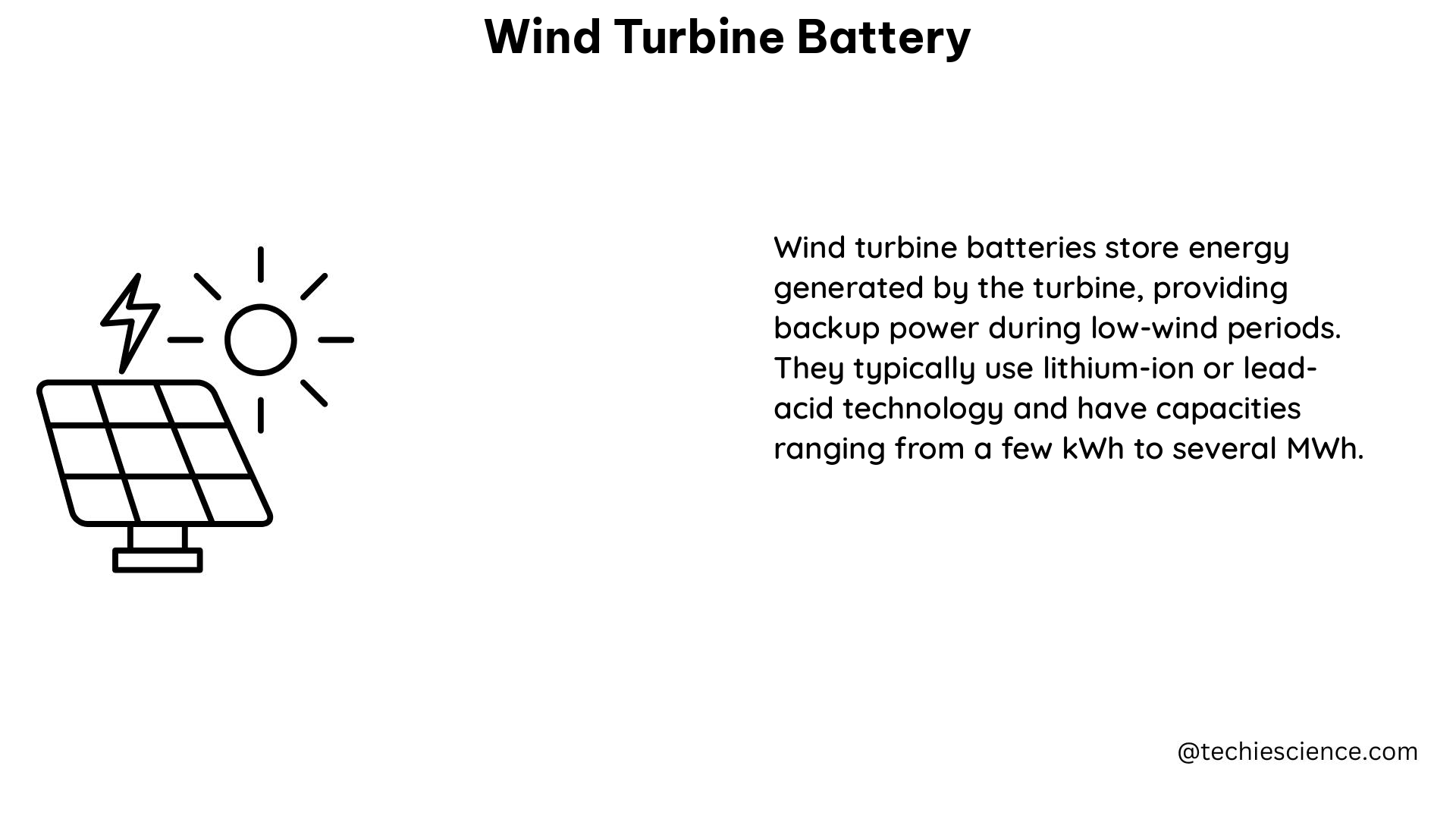 wind turbine battery