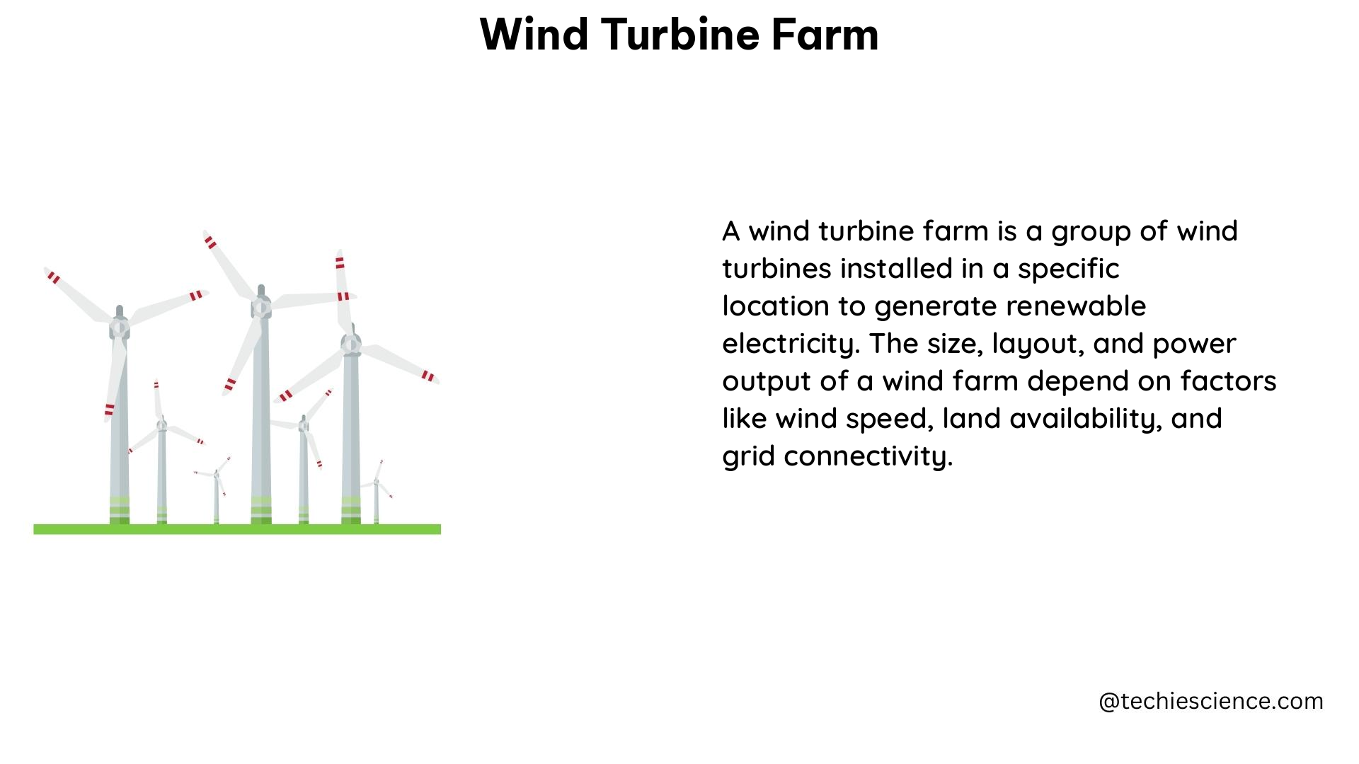 wind turbine farm