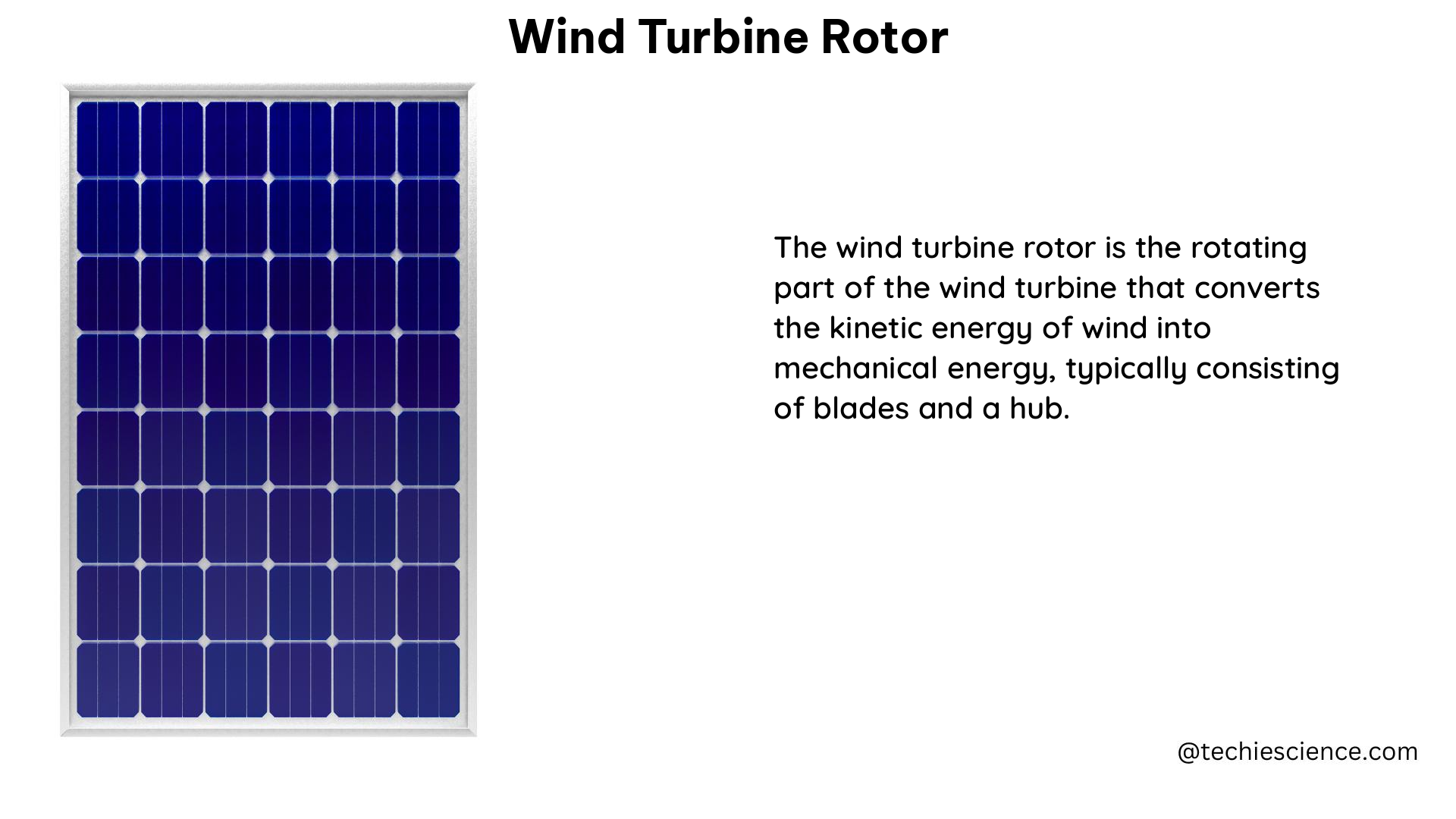 wind turbine rotor