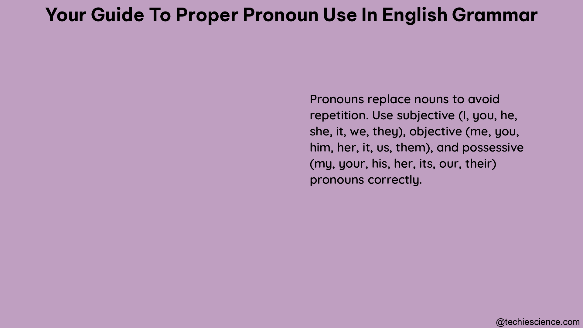 your guide to proper pronoun use in english grammar 1